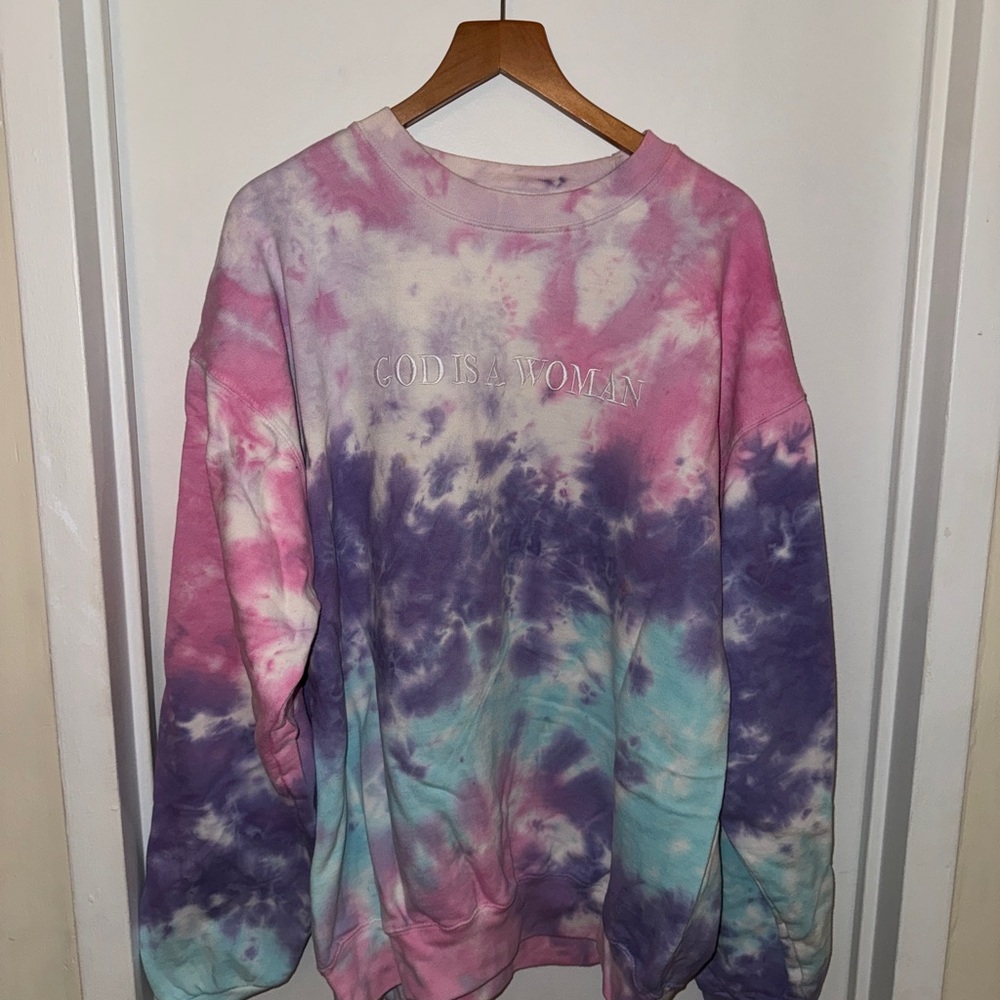 God is a woman Ariana Grande crewneck